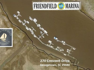 270 Crescent Dr. Boat Slip #25 Friendfield Marina, Georgetown, SC, 29440