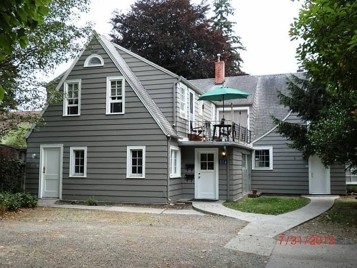 Front of building