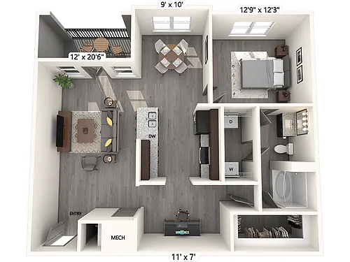 Floor plan A4