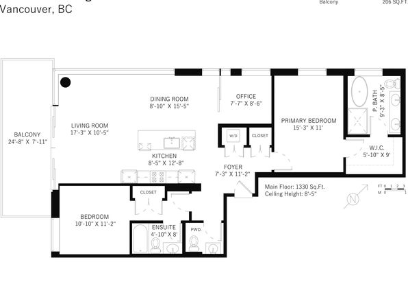 1180 Broughton St #1302, Vancouver, BC V6G 2B1