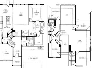 The Cedar (4012) Plan, Pine Lake Cove - Classic Series, Montgomery, TX 77316