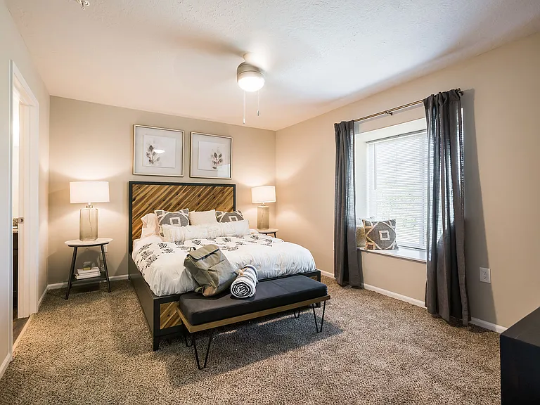 Main Bedroom with En-Suite Closet and Bathroom