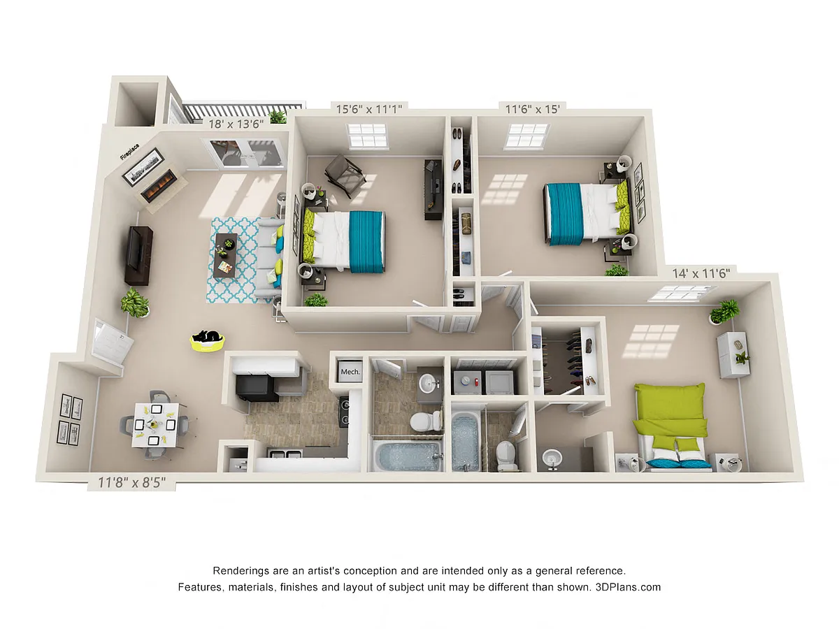 Floor plan Charleston