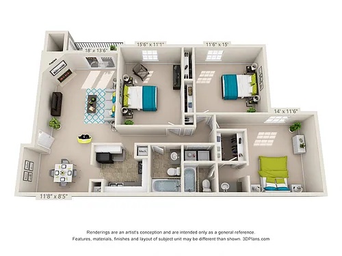 Floor plan Charleston