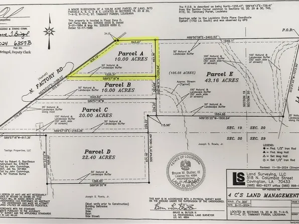 PARCEL N Factory Rd #A-1080, Folsom, LA 70437