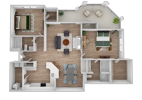 Floor plan Syrah 3