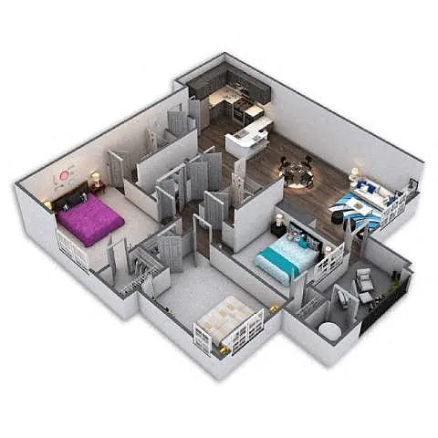 Floor plan Lexington Platinum