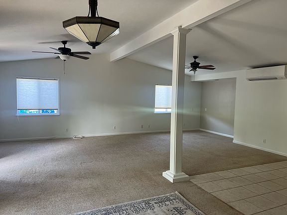 Newly painted Open Concept Living Space w/ A/C and ceiling fans