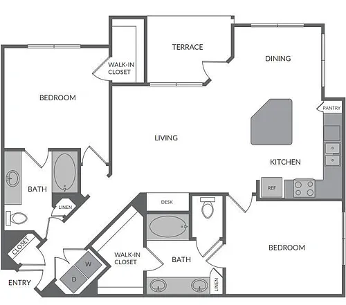 Floor plan B2