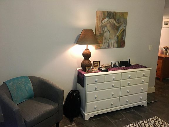 Bedroom- dresser and accent chair