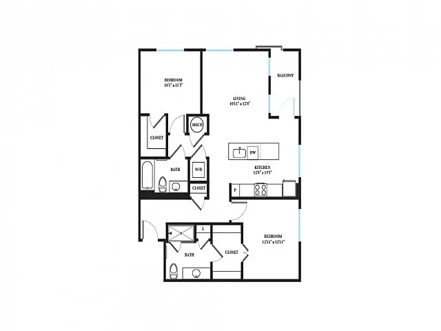 Floor plan Maduro
