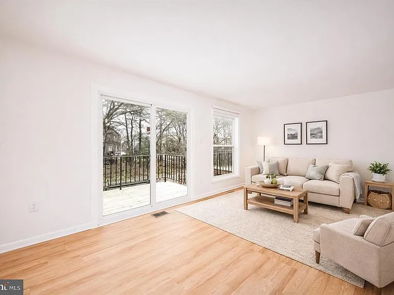 Virtually Staged Living Room