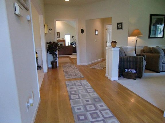 The spaciousness of this entryway carries throughout this home!