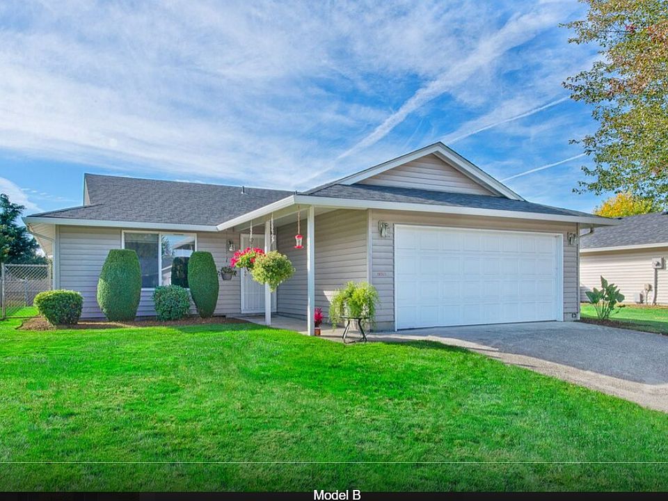 Sample photo of home exterior of Model B.
