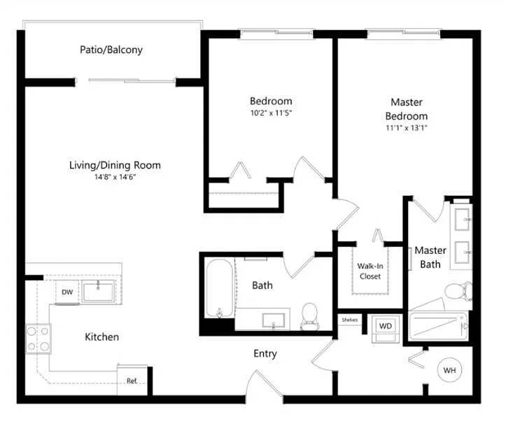 Floor plan B3
