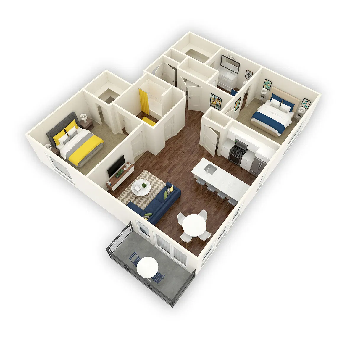 Floor plan B3