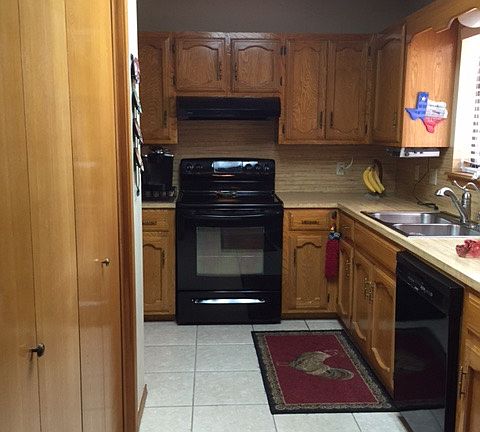 Kitchen with pantry