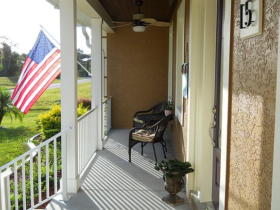 wood ceiling on front porch