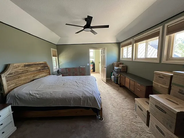 Large Primary Bedroom off loft