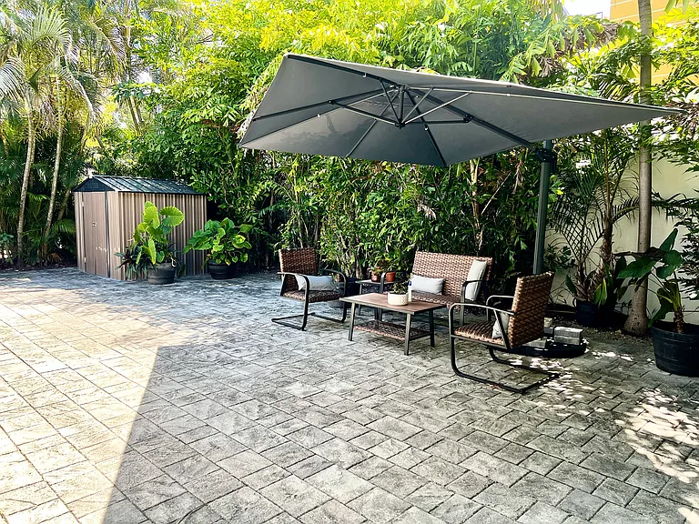 Backyard Shared Patio