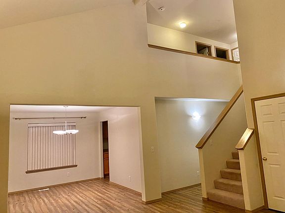 High vault living room area (18 feet tall)