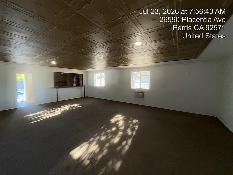 1st floor storage area