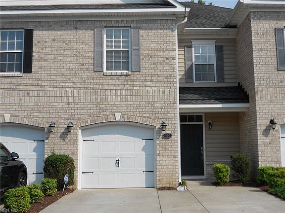 Front view with garage!