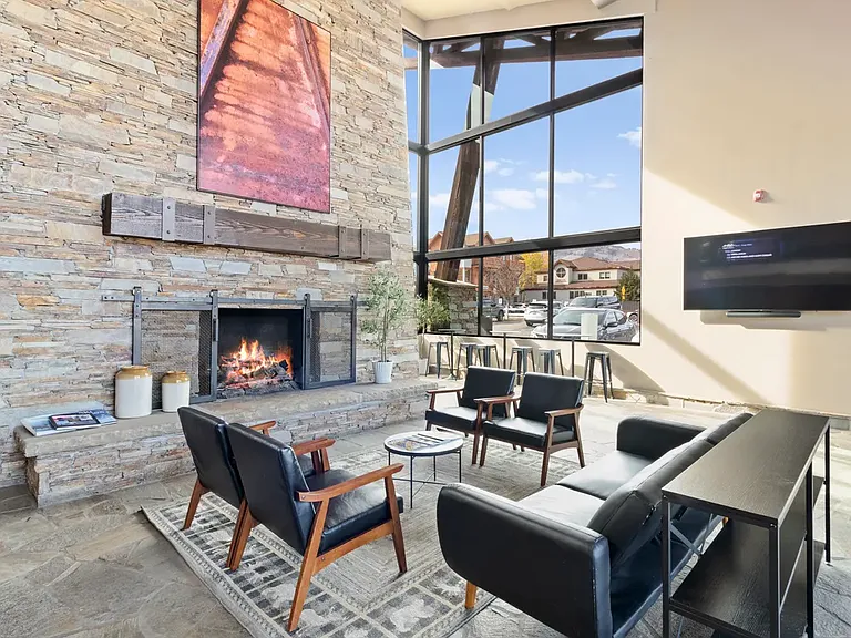 The Prospector lobby.