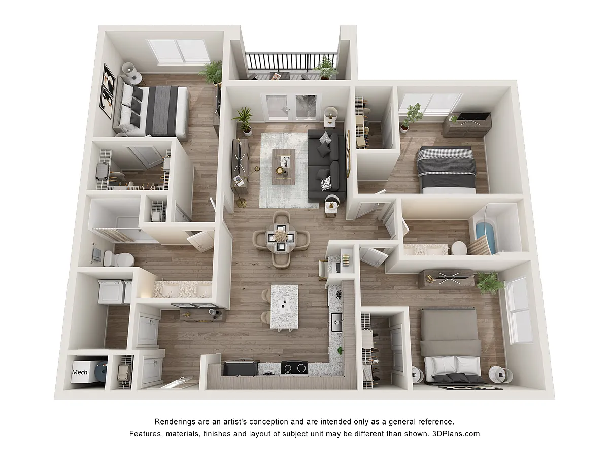 Floor plan C1