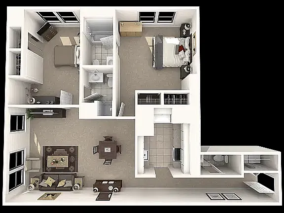 Floor plan B6R