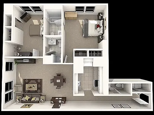 Floor plan B6R