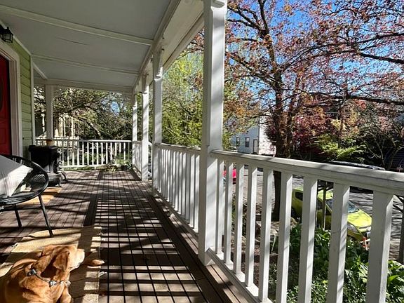view from wrap around porch