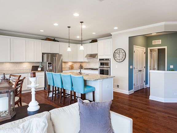 Open, Bright Kitchen with Large Island