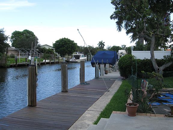 46ft X 7ft. Dock with Water & Electric