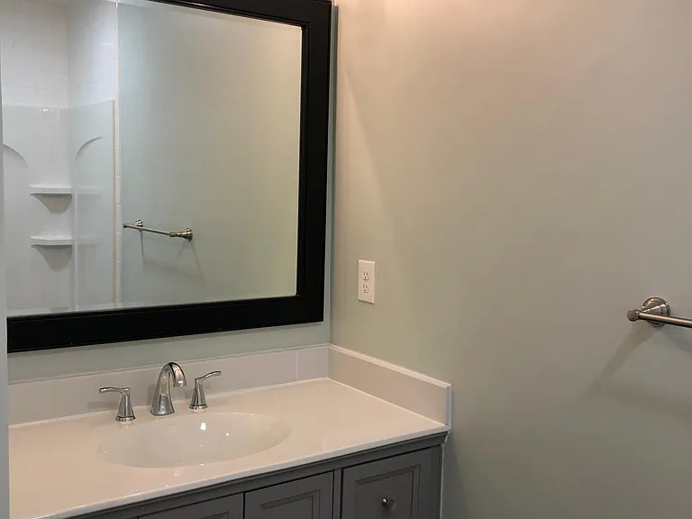 Full bath upstairs with shower