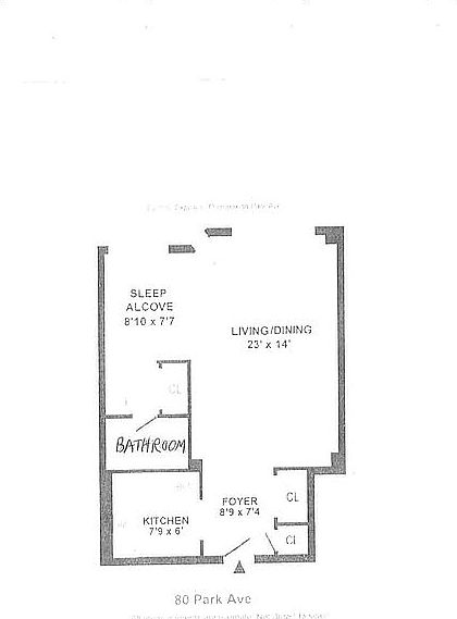 2nd image of 80 Park Ave APT 7L