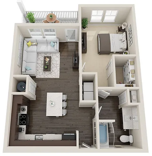 Floor plan Anna Maria