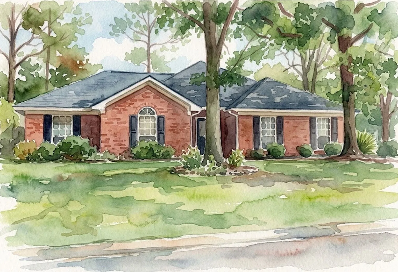 Charming 4-bedroom/2 bath brick home in Belle Meade neighborhood — Photo 1