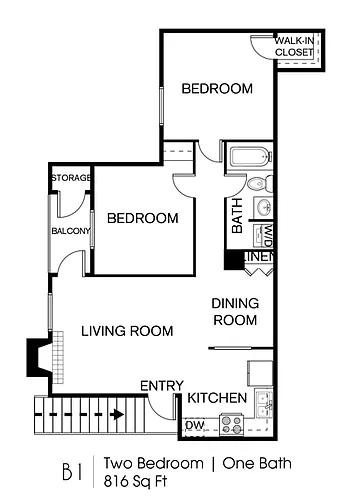 Floor plan B1