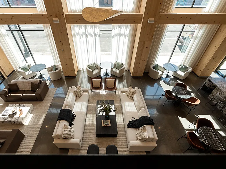 Lobby Lounge & Fireplace