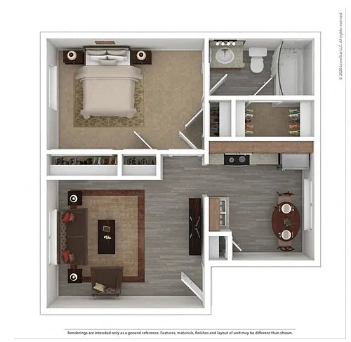 Floor plan A1 1X1