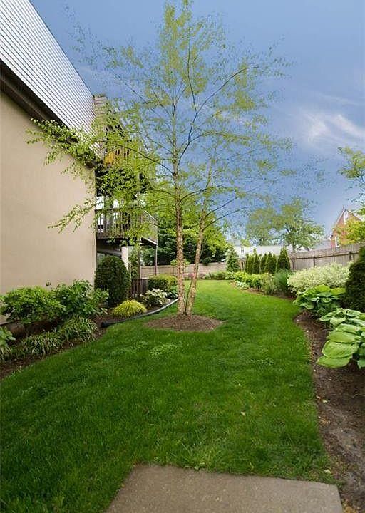 Landscaping view from balcony
