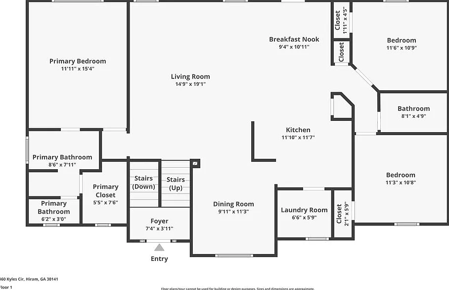 4 bed, 3.0 bath, 2392 sqft, $2,200 — Photo 2