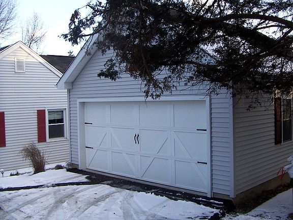 2 car detached garage built 2006