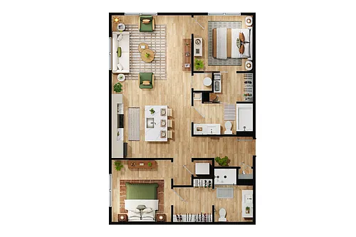 Floor plan B1