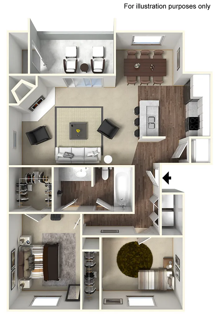 Floor plan B1