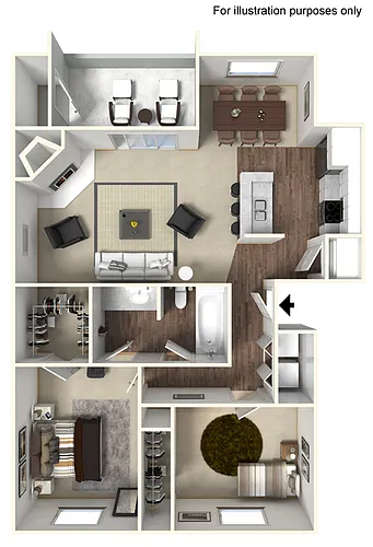 Floor plan B1