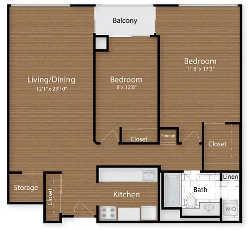 Floor plan The Madison