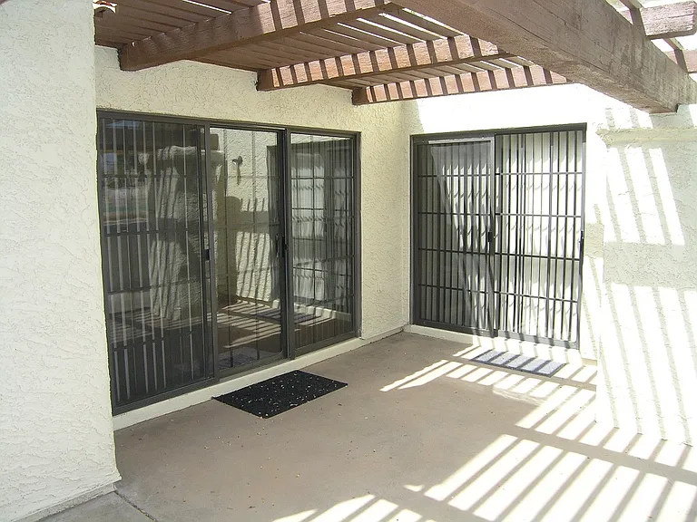 Covered patio