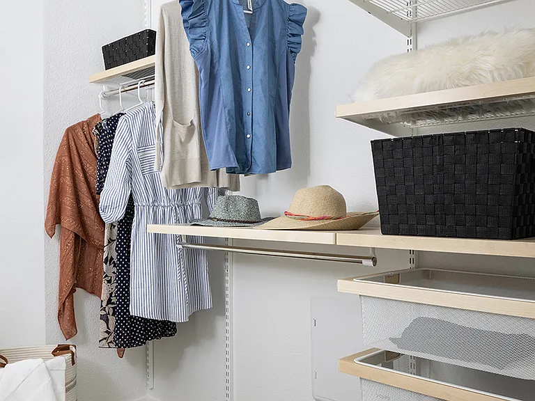 Platinum model closet.